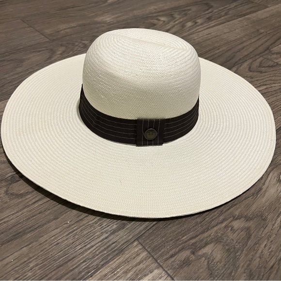 Goorin Bros “The Lucy” Floppy Brim Cream Straw Hat LARGE main image 7